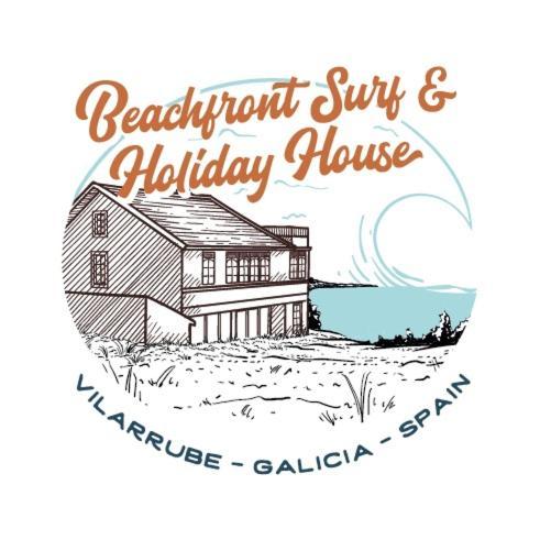 Beachfront Surf & Holiday House, Charming & Quiet Villarrube ภายนอก รูปภาพ